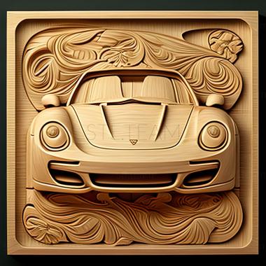 3D модель Porsche 989 (STL)